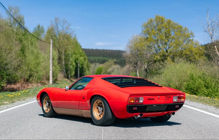 Lamborghini Miura 1971, Lamborghini Miura SV, суперкар Lamborghini