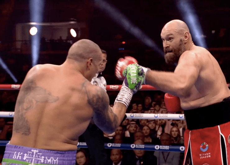 Олександр Усик й Тайсон Фьюри