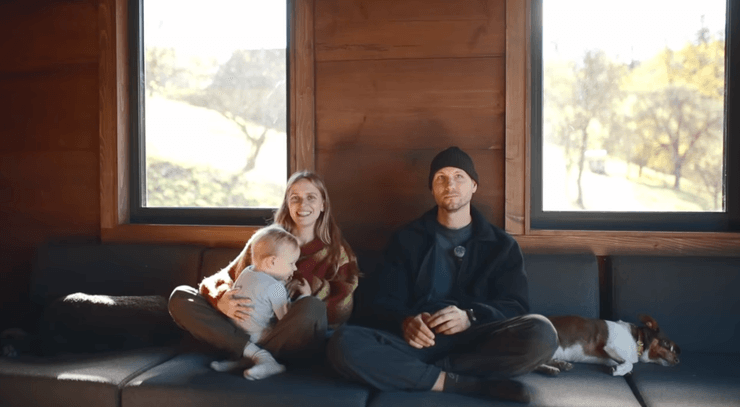 Наташа и Юрий с сыном