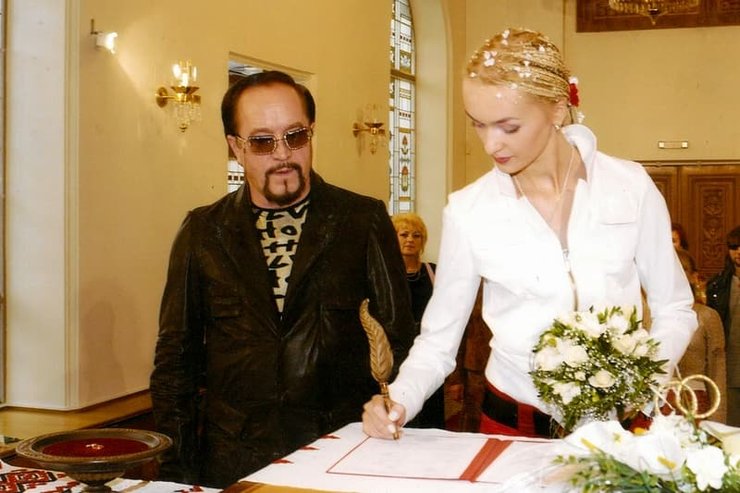 Татьяна Родянко, Леонид Борткевич, свадьба