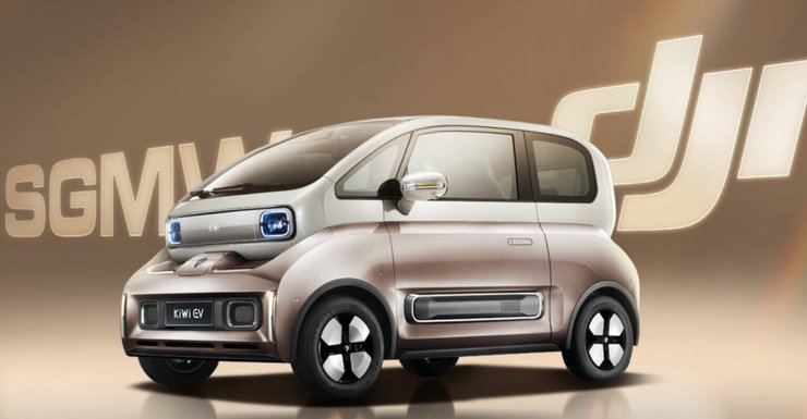 Новый Baojun Kiwi, Baojun Kiwi, Baojun Kiwi 2022, электромобиль Baojun Kiwi