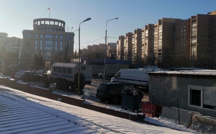 Россия, силовики, автозаки, суд, алексей навальный