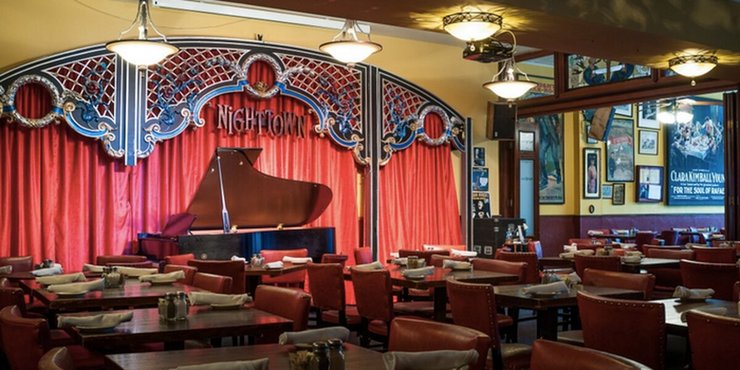 ресторан Night Town, кливленд, чаевые