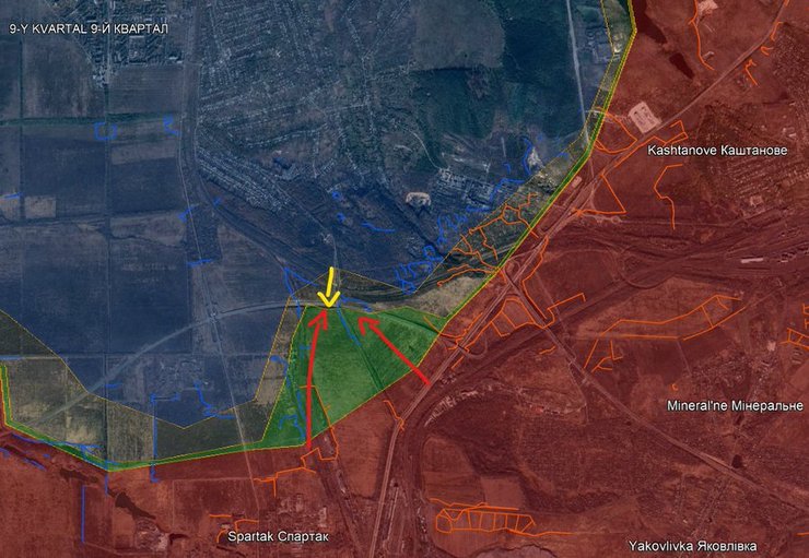 Авдеевка — ситуация 21 ноября