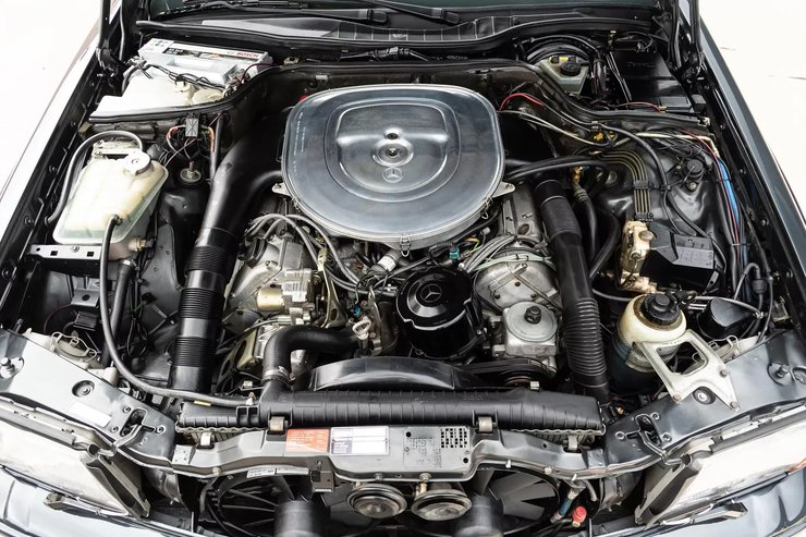 мотор мерседес амг, Mercedes 560SEC AMG, Mercedes W126, купе Mercedes W126