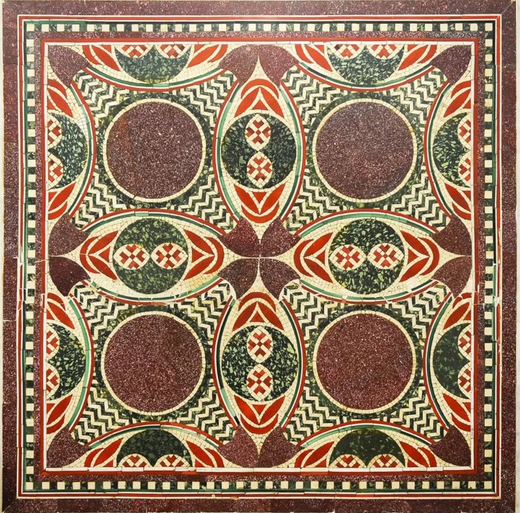 мозаика, корабли калигулы