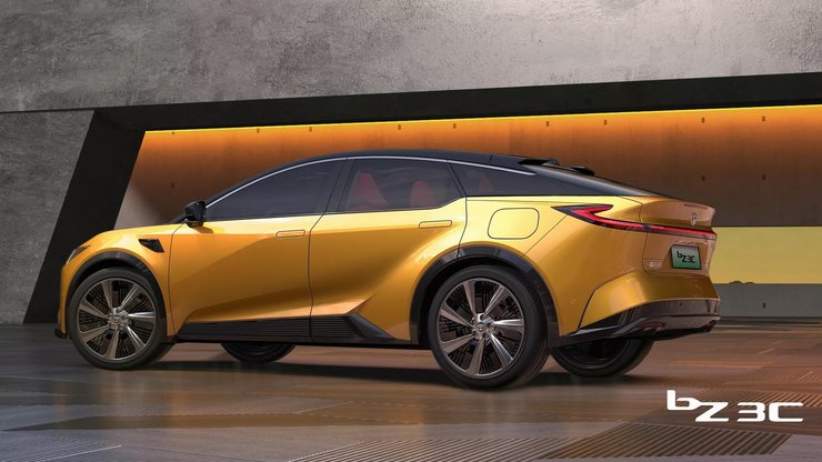 Toyota bZ3C 2025, Toyota bZ3C, Toyota bZ, электромобили Toyota, электромобиль Toyota, электромобиль Toyota, кроссовер Toyota