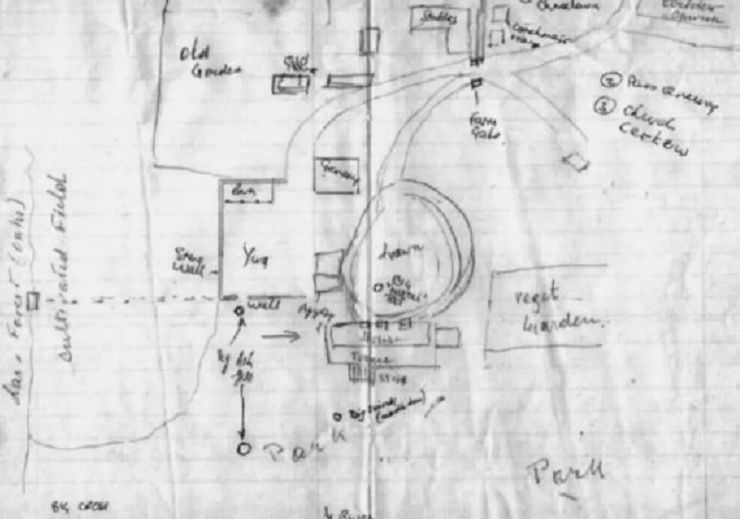 Чоловік за допомогою мапи, намальованої батьком, віднайшов у Львові скарб своєї родини, що там було