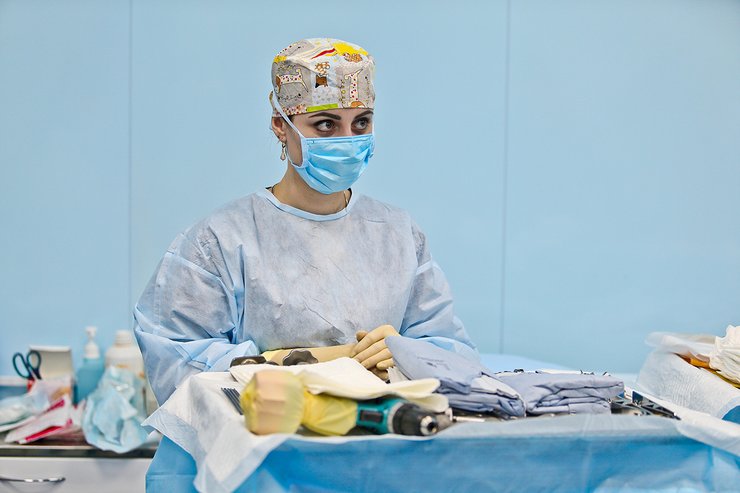 В отделении травматологии и ортопедии