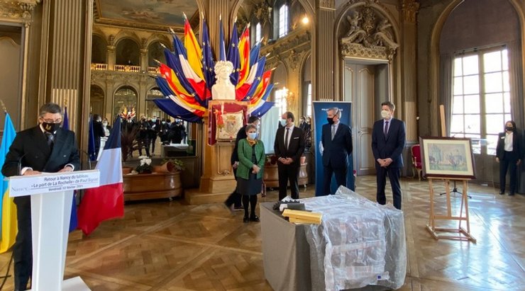 франция, художник, картина, музей, Поль Синьяк, Порт Ла-Рошель, Вадим Омельченко