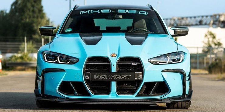 BMW M3 Touring, новый BMW M3, тюнинг BMW M3, Manhart MH3 650 Touring