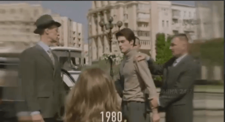 перформанс, крещатик, 1980