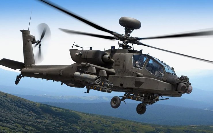 вертолет AH-64D Apache