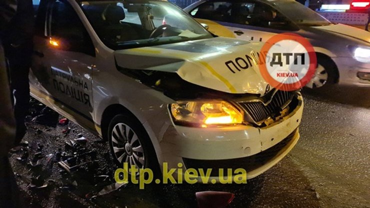 Киев, авария, ДТП, полиция, пьяный водитель