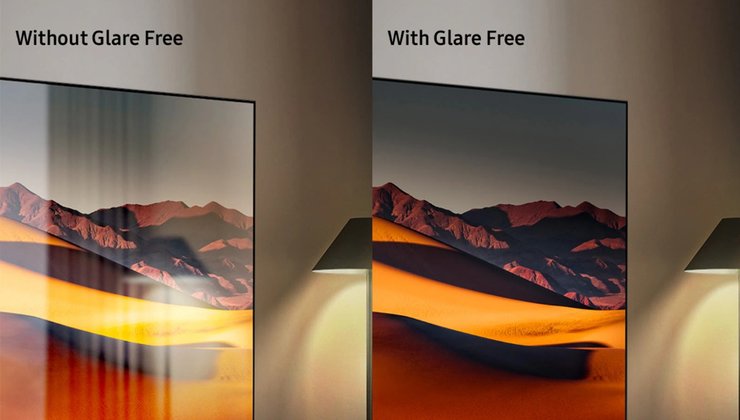 Антибликовое покрытие Glare-Free на телевизоре