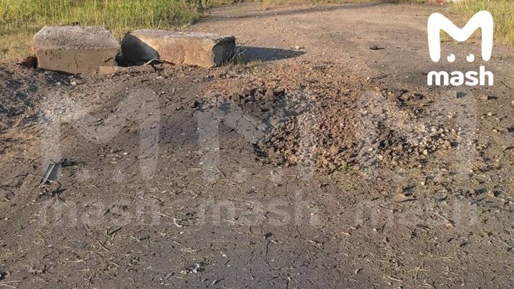 Безпілотник упав у районі річки Пахра