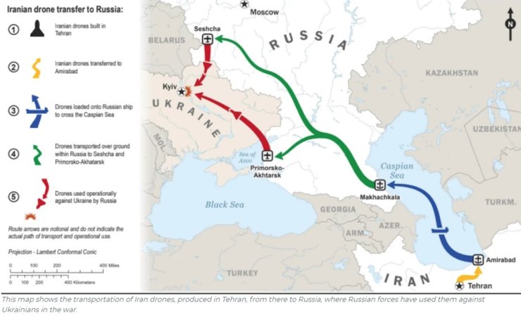 Shahed, поставки shahed в россию, иранские дроны