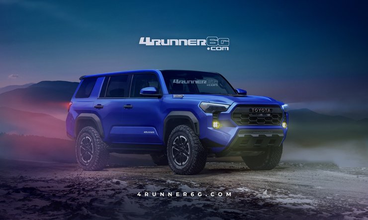 Toyota 4Runner, новый Toyota 4Runner, Toyota Tacoma, внедорожник Toyota