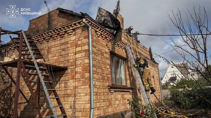 росіяни атакували київську область