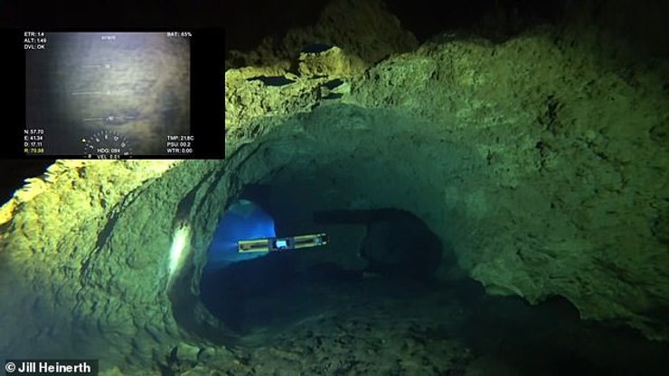 пещера, исследование, дрон