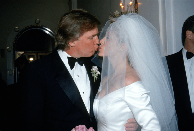 дональд трамп, марла мейплз