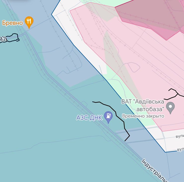 карта Авдіївки
