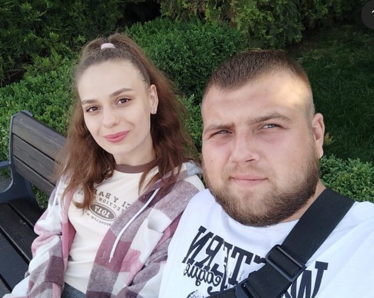 Євген Святенко з дружиною