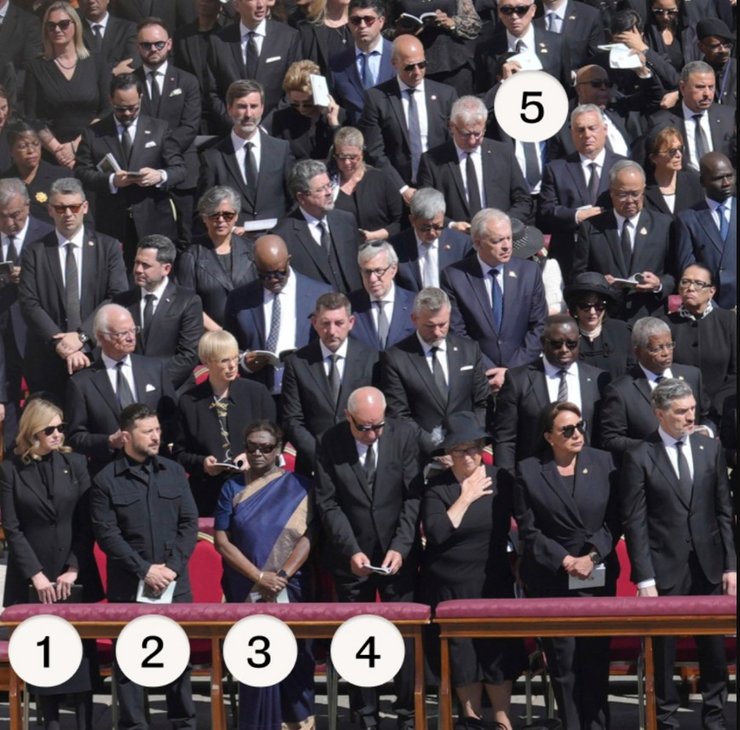 Церемонія у Римі, Ватикан, 26 квітня, похорон, Зеленський