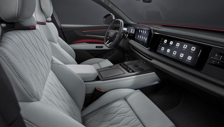 Audi представил интерьер новой модели Q9