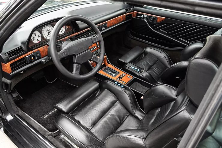 салон мерседес 126, Mercedes 560SEC AMG, Mercedes W126, купе Mercedes W126