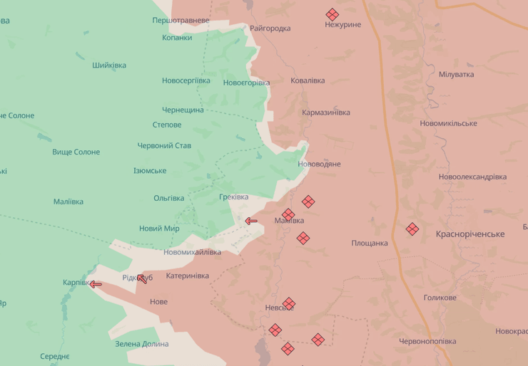 Село Грековка Луганской области