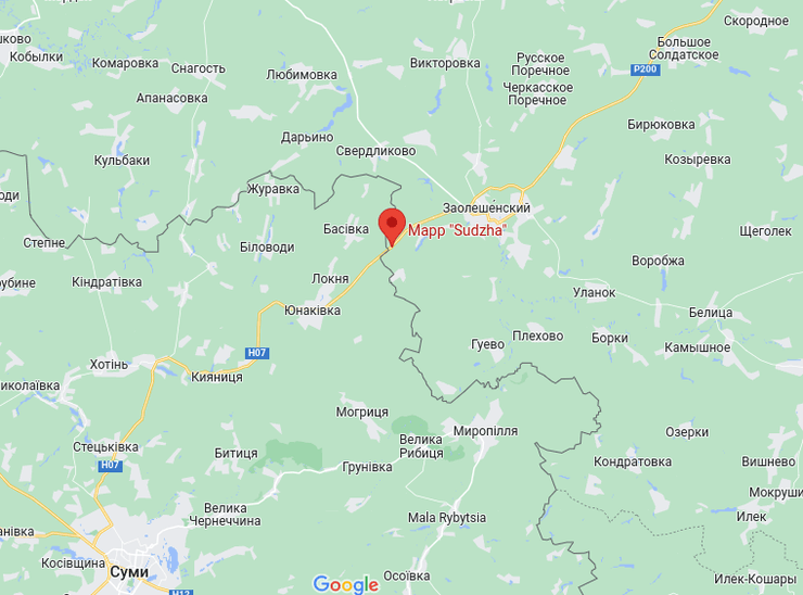 обстрел погранпункта в курской области