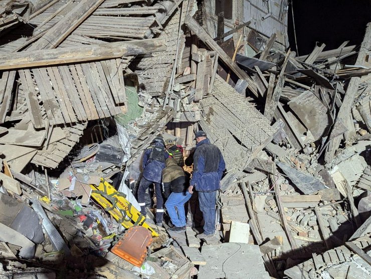 Обстрел, Кривой рог