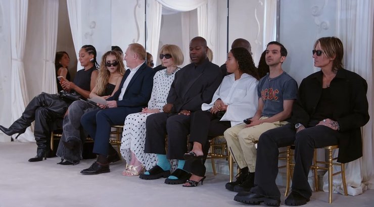 Balenciaga, анна винтур, франсуа анри пино, дочь сальмы хайек, кит урбан