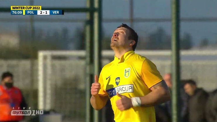 Момент дебюта Усика за Полесье