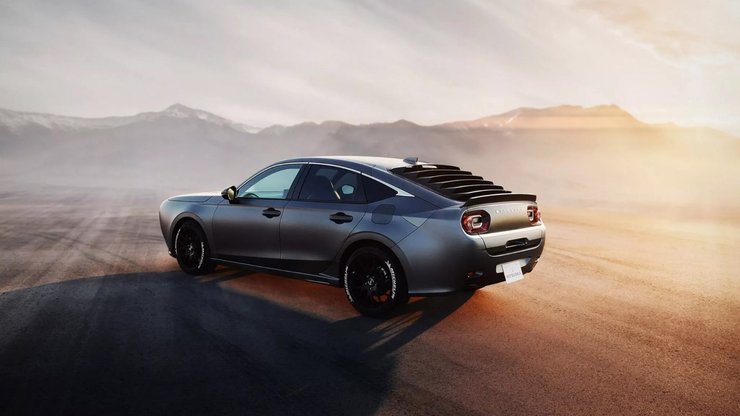 Mitsuoka M55, Honda Civic, тюнинг Honda Civic, Dodge Challenger, Dodge Challenger