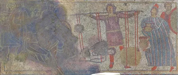 Мозаика привлекла внимание ученых