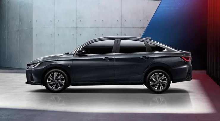 Toyota Yaris Ativ, Toyota Yaris, Toyota Yaris 2022, седан Toyota Yaris, седан Тойота Ярис, новая Toyota Yaris