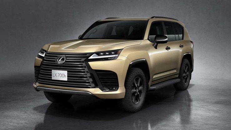 Lexus LX 700h Overtrail, Lexus LX, новый Lexus LX, гибрид Lexus LX
