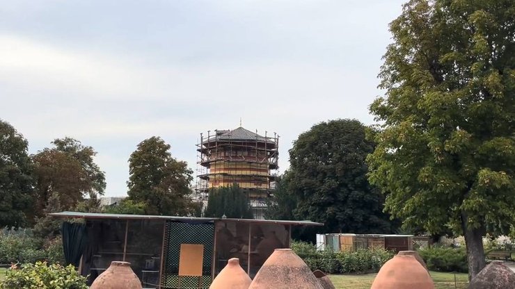 Ханский дворец, реставрация, Крым, археологические ценности, крымские татары, исторические сооружения, ЮНЕСКО, оккупация, культурное наследие, Украина