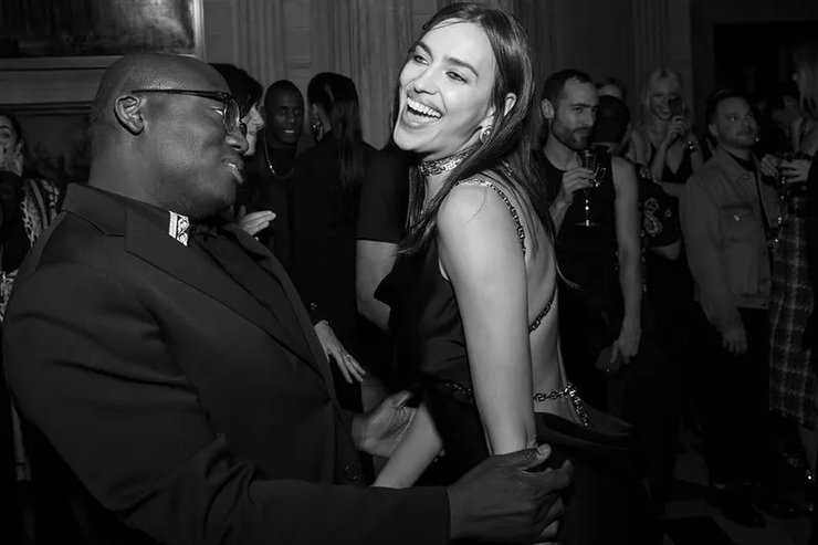 Эдвард Эннинфул и Ирина Шейк