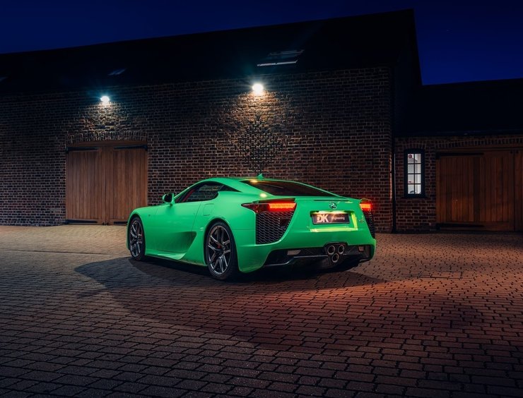 Lexus LFA, суперкар Lexus, капсула времени