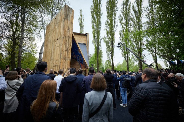 Київ, Бабин Яр, синагога, відкриття,