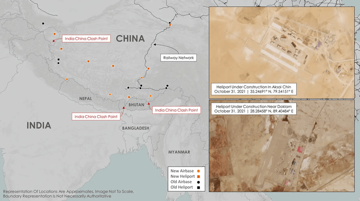 базы китая в тибете