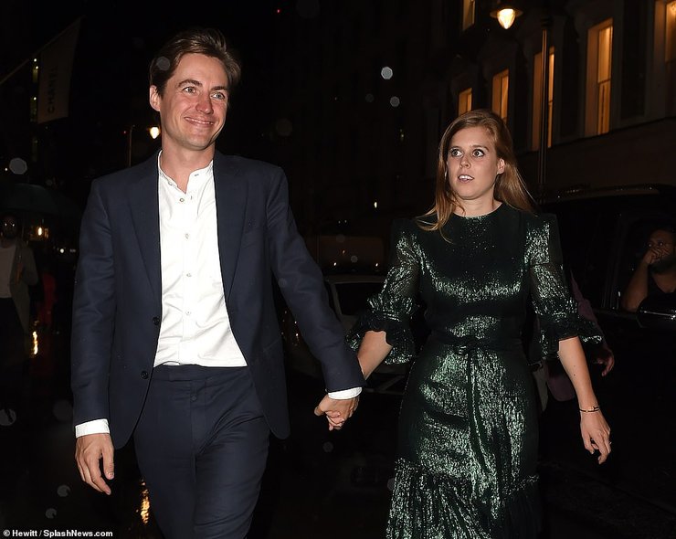 принцесса беатрис, эдоардо мапелли-моцци, свадьба