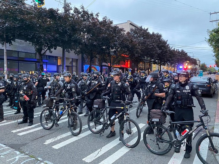 сиэтл, зачистка, автономная зона