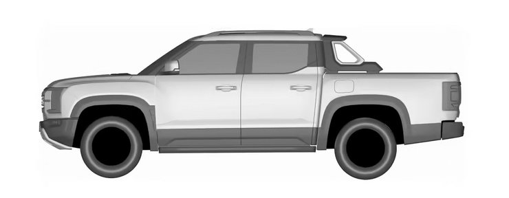 новый BYD, Пикап BYD, китайский пикап