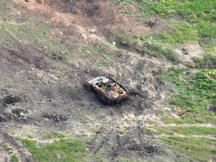 Уничтожена российская техника , донетчина, война в Украине