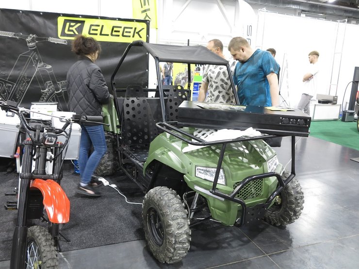 український електромобіль, український позашляховик, електромобіль Eleek