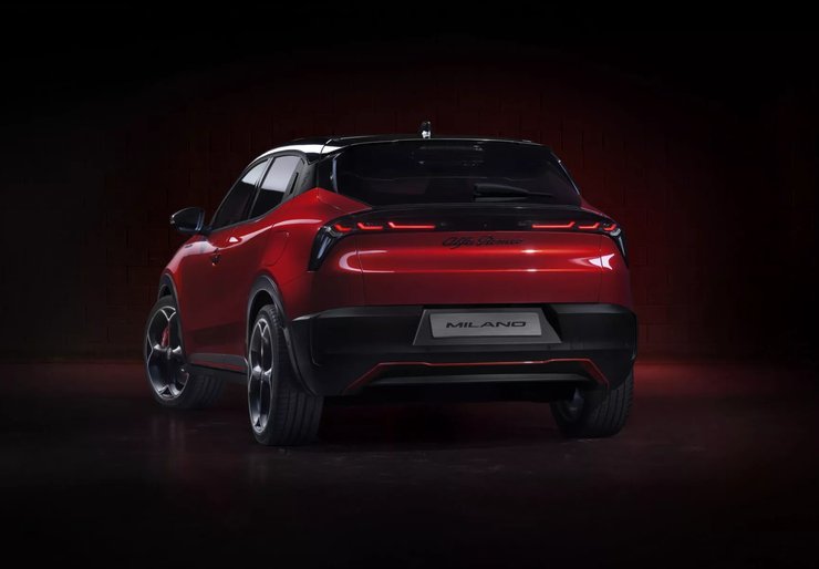 alfa romeo milano 2024, Alfa romeo milano, новая Alfa Romeo Milano, кроссовер Alfa Romeo, электромобиль Alfa Romeo